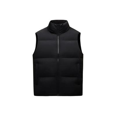 Life Series 2025 Autumn Basic Black Down Vest Women Vests 962548905-3
