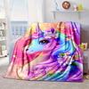 Magical Unicorn Fantasy Blanket Flannel Blanket Throw Blanket Sofa Cover Blanket Soft Premium Blanket Picnic Blanket Tv Blanket Gifts