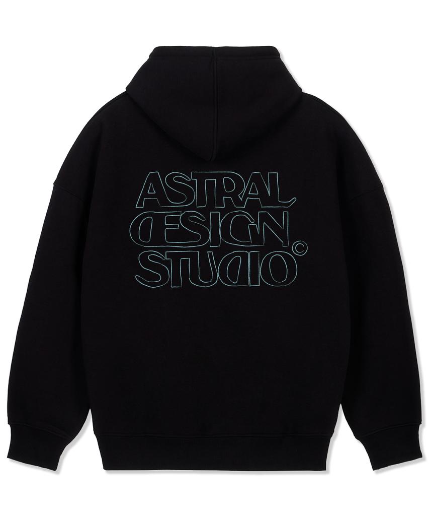 Astral Design Studio 2 Wide Shoulder Hoodie_Black