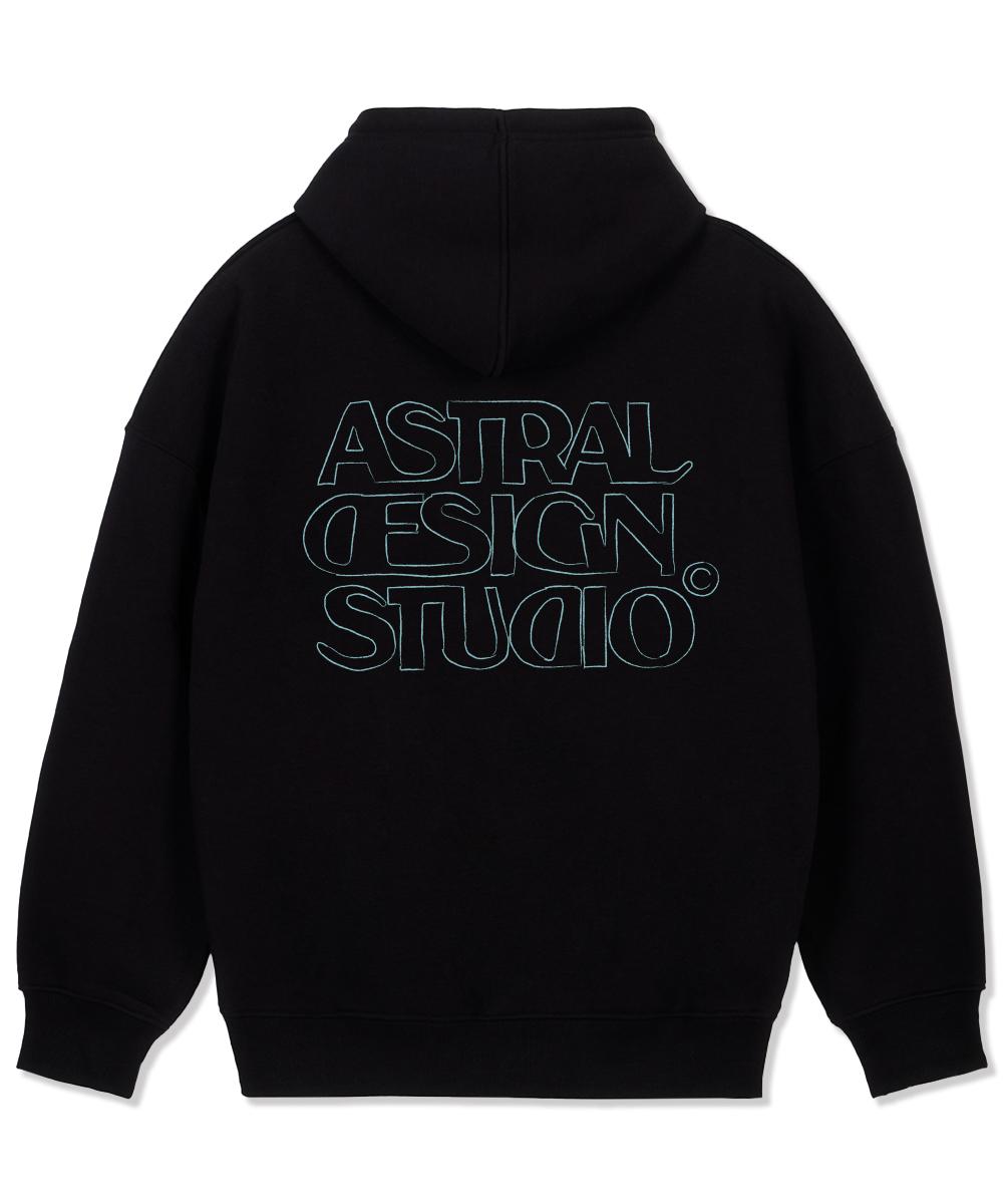 Astral Projection Astral Design Studio 2 Wide Shoulder Hoodie_Black L