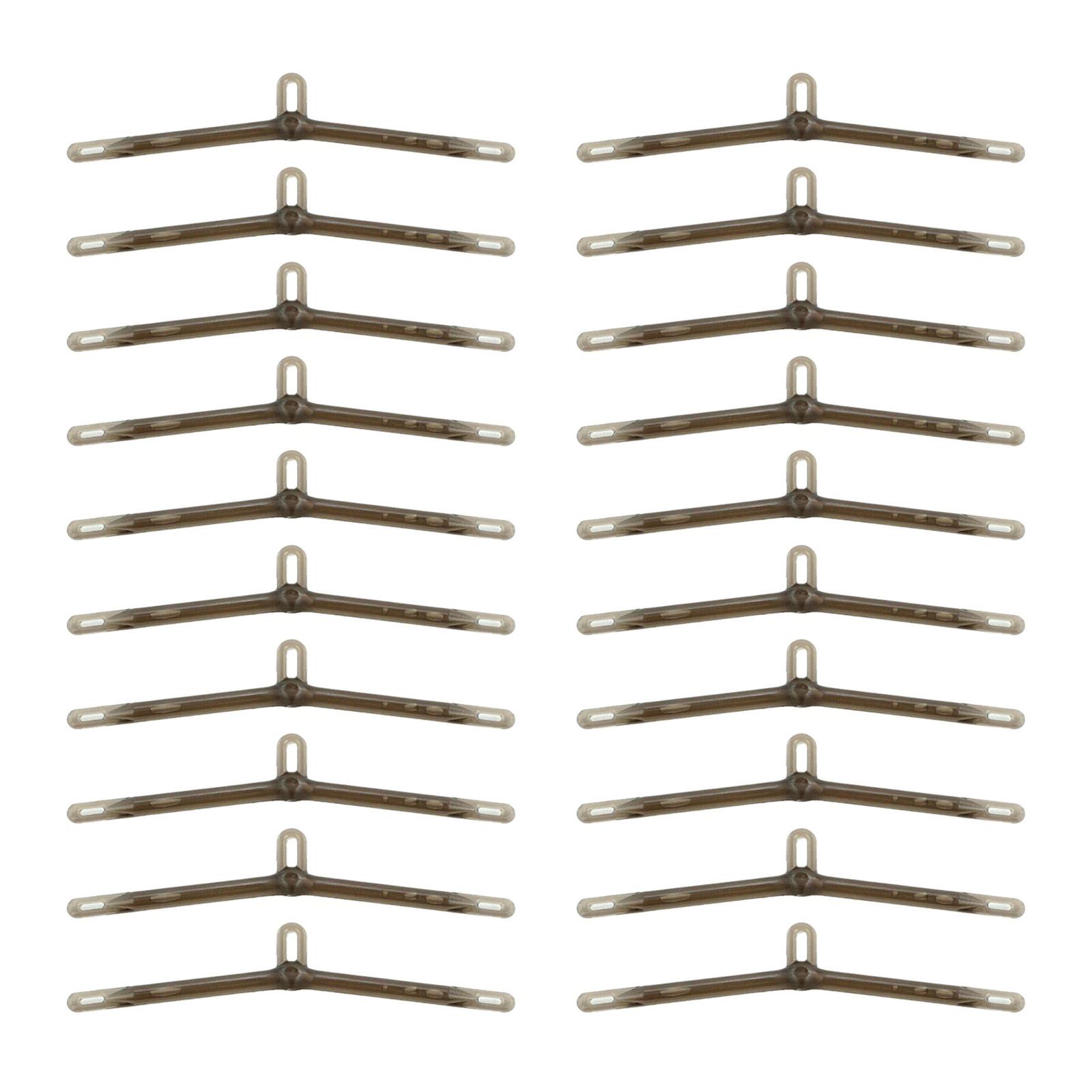 

20Pcs Carp Fishing AntiTangle Sleeves Replacement Antitangling Fishing Terminals Connect Outdoor Fishing Tackle 1