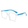 Anti-blue Light Glasses Luxury Square Children Eyewear Fashion Cute Kid Eyeglasses Blue Light Blocking Boy Girl Computer Eyeglas