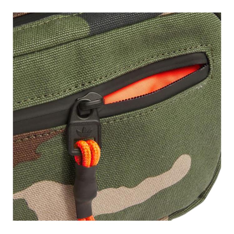 New Adidas IVY PARK Collaboration Cotton Fanny Pack Crossbody Bags Unisex Camouflage IB0218