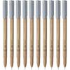 FLAIR Woody Ball Pen Wallet Pack | 0.7 Mm Tip Size | Attractive Woody Design | Smooth Ink Flow System With Low-Viscosity