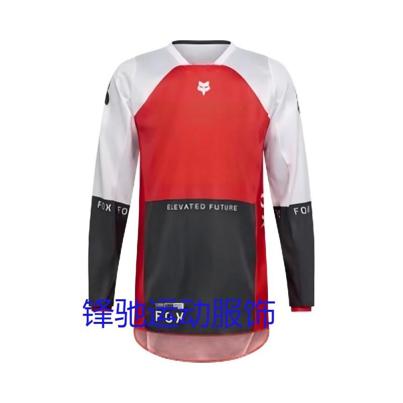 Herren Damen Mountainbike Radtrikot Langarm Schnelltrocknend Offroad Motocross Rennhemd