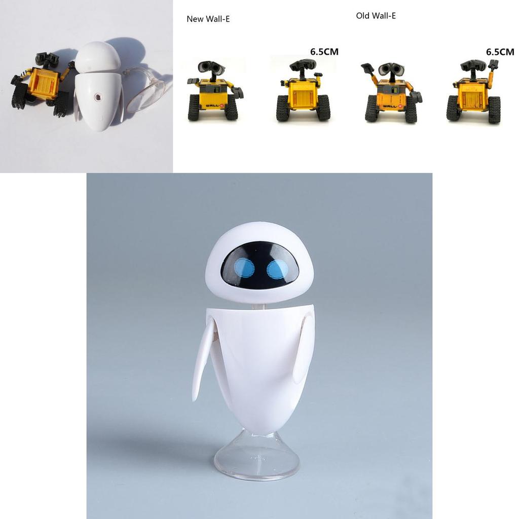 Adorabili Action Figure Mini Robot Wall-e Eve Giocattolo Regalo per Bambini Per Collezionisti