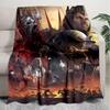 1PC The Lord of the Rings blanket, all-season lightweight home office outdoor nap multifunctional blanket, Christmas gifts