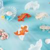 Koi Fish Silicone Resin Moulds DIY Pendant Goldfish Mold Fish Tail Jewelry for Making Jewelry, Pendant Charms, Fondant Cake Deco