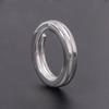 Louleur 316 Stainless Steel Keyring Split Ring Key Ring For Key Chain Keychain Diy Jewelry Making Sleutelhanger Key Rings