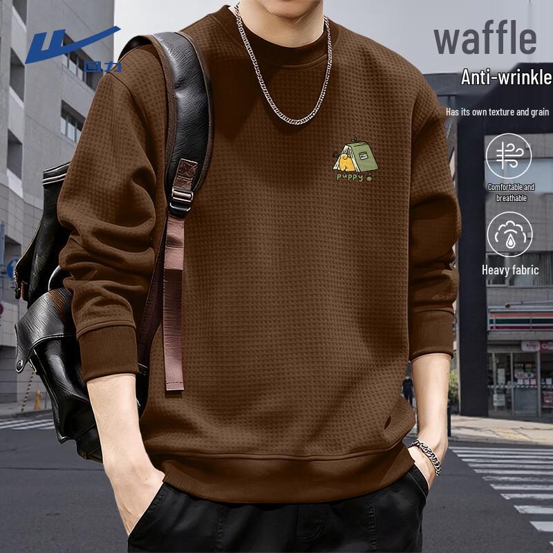 Warrior Unisex Waffle Knit Pullover Sweatshirt 3XL