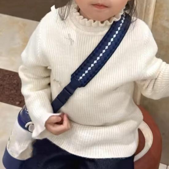 Plånbokssnöre Ersättning Axelrem Broderad Nylon Axelrem Justerbar Handväskrem Ersättning för Män Kvinnor Axelväska