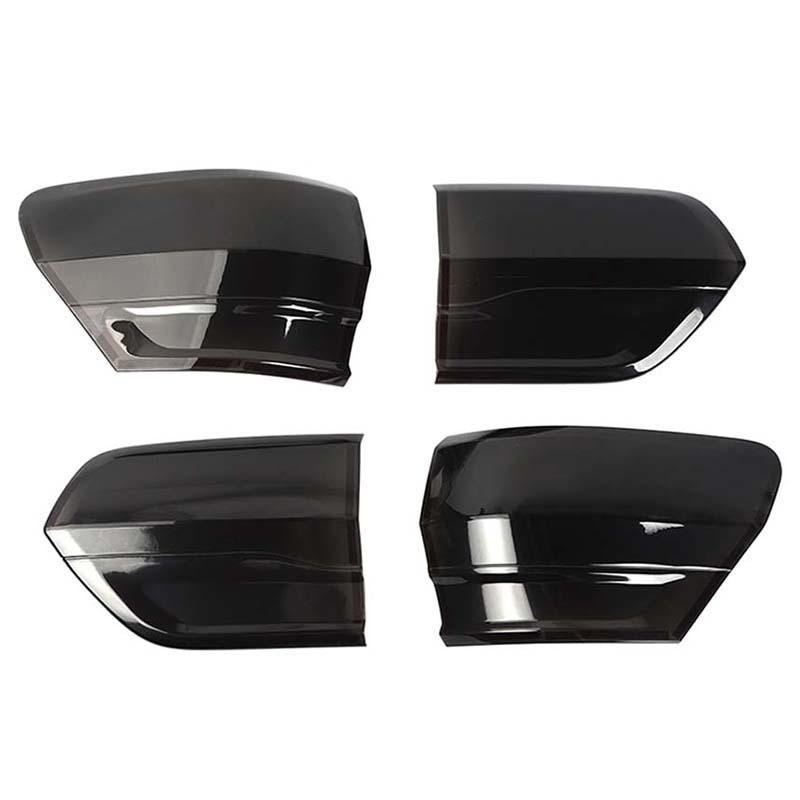 

Крышка заднего фонаря автомобиля Декоративные наклейки на задний фонарь для Jeep Grand Cherokee 2014-2020 Аксессуары для экстерьера автомобиля, АБС-пластик дымный черный