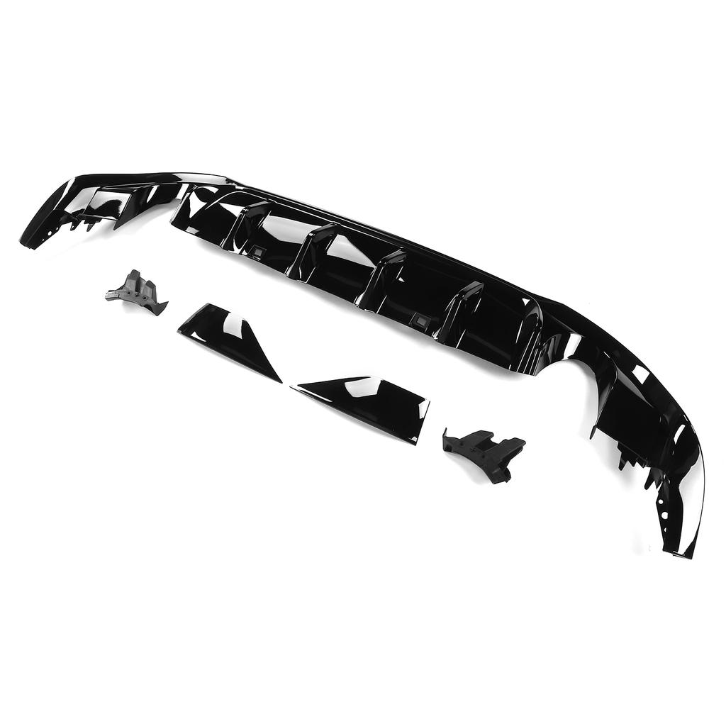 Gloss Black for TCR Rear Bumper Diffuser Valance Kits Fit for MK7.5 Facelift 20172020