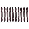 65mm PH2 Screwdriver Bits Magnetic Electric Screwdriver Head DoubleHead Bit(Redness )