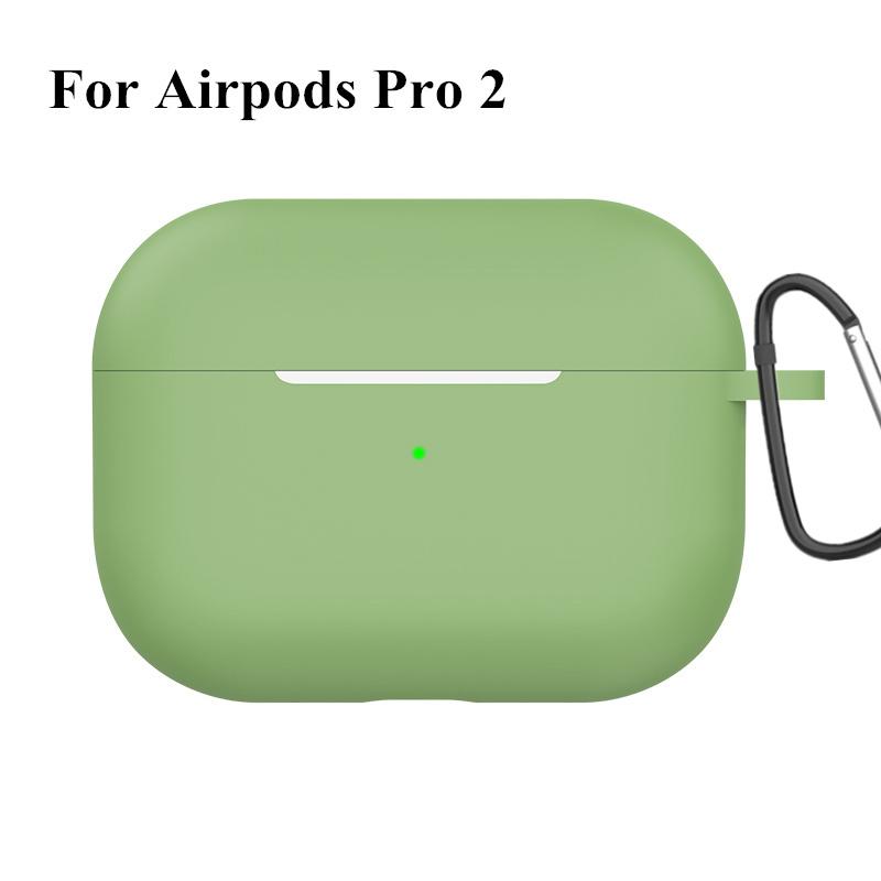 For Apple Airpods Pro2 Silicone Cover Case New Airpods Pro 2 Skin Bluetooth Earphone Cases Air Pods Pro2 Protective Accessories