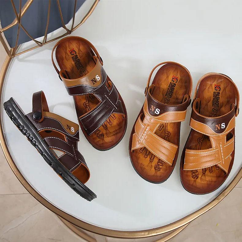 Sandali da spiaggia Estivi Sandali e ciabatte a doppio uso Scarpe da spiaggia da uomo Versione coreana Sandali traspiranti Sandali e ciabatte impermeabili