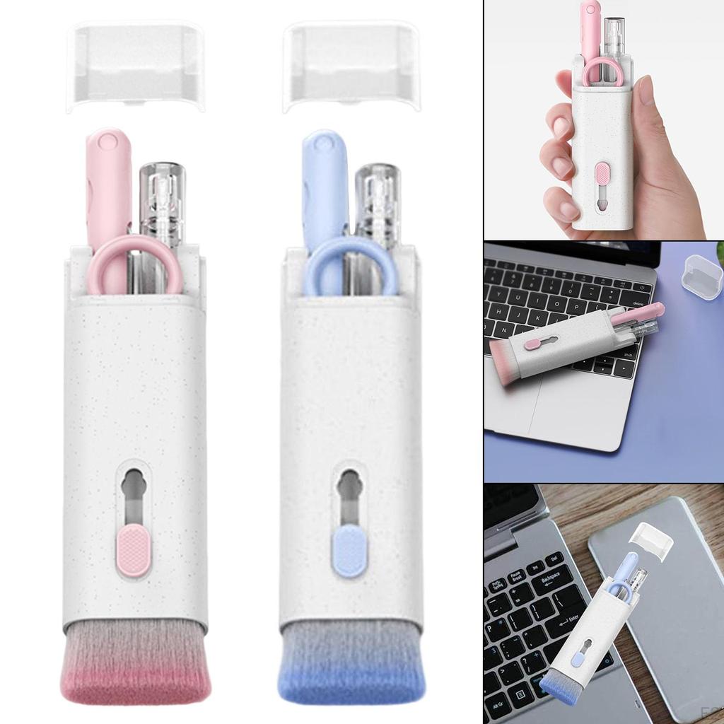 Computer Keyboard Cleaner Brush Microfiber Ear Cleaning , for and Lens