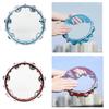 Musical Tambourine Metal Bells Handheld Percussion Drum Instrument Tambourine