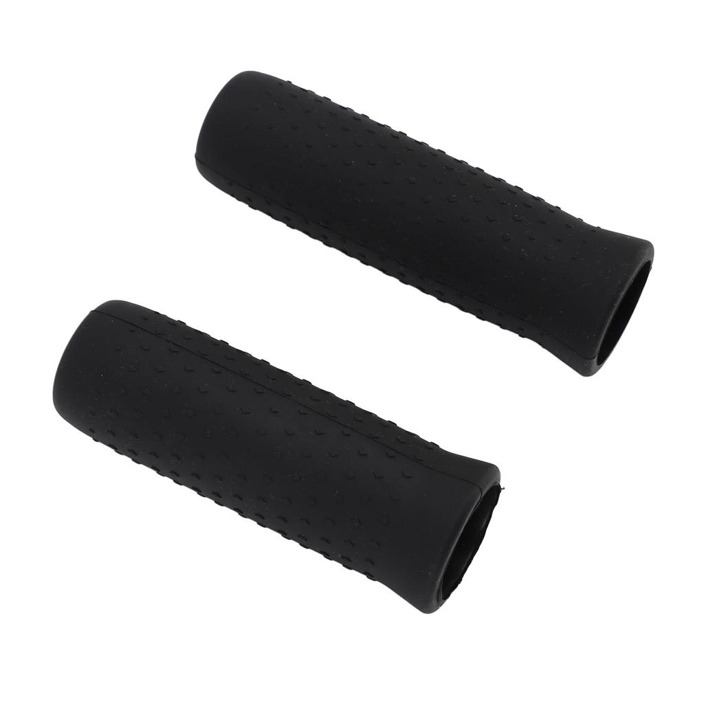 1 Pair Handlebar Grip Convex Particle Design Non Slip Comfortable Electric Scooter Handlebar Grip Replacement
