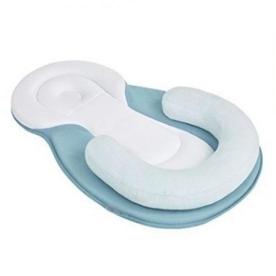 Baby Shaping Pillow, Comfortable Anti-head Tilt Pillow for Babies, Breathable Memory Foam