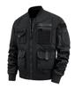 Multi-Pocket Waterproof Mountain-Style Windbreaker for Outdoor Camping