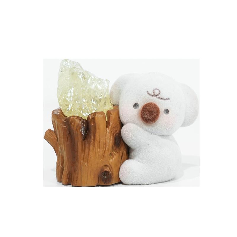 Cute Crystal Animal Ornament Blind Box: Desk Décor & Christmas Gift
