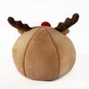 Pet Cat Bed House Cute Elk-shaped Kennel Nest Winter Warm Puppy Kitten Bed Cushion Comfortable Cat House Cave Christmas Pets Pad