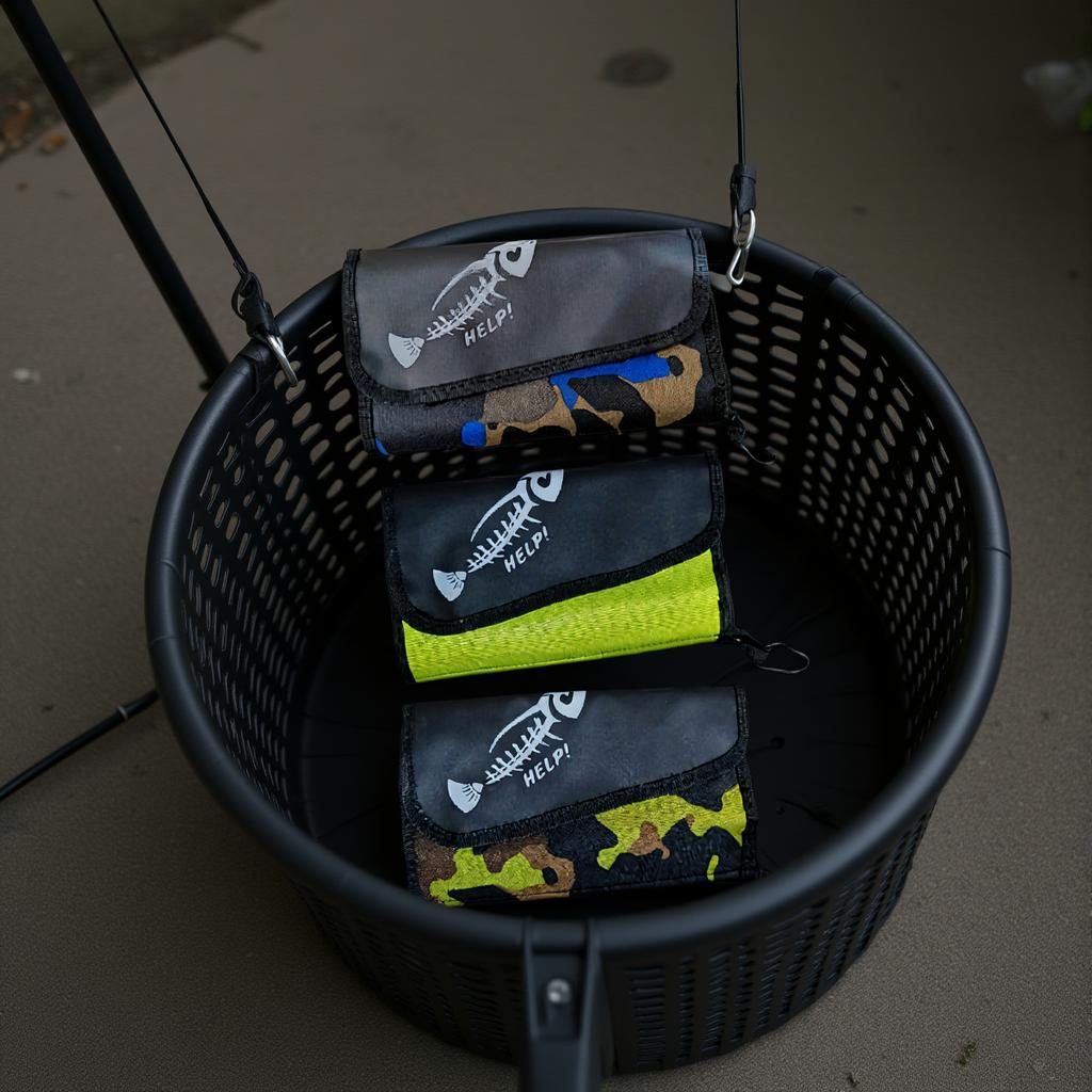 Waterproof Lure Storage Bag For Fishing Multiple Compartment Soft Bait Organizer With Handle Fly Tying Accessories Case