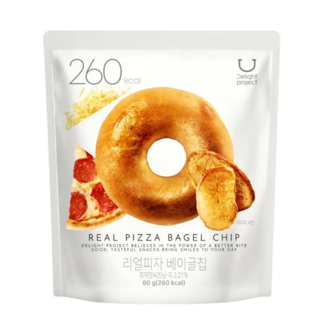 [Delight Project] Чипсы из бейгла – 8 вкусов (Выберите 1) Real Pizza