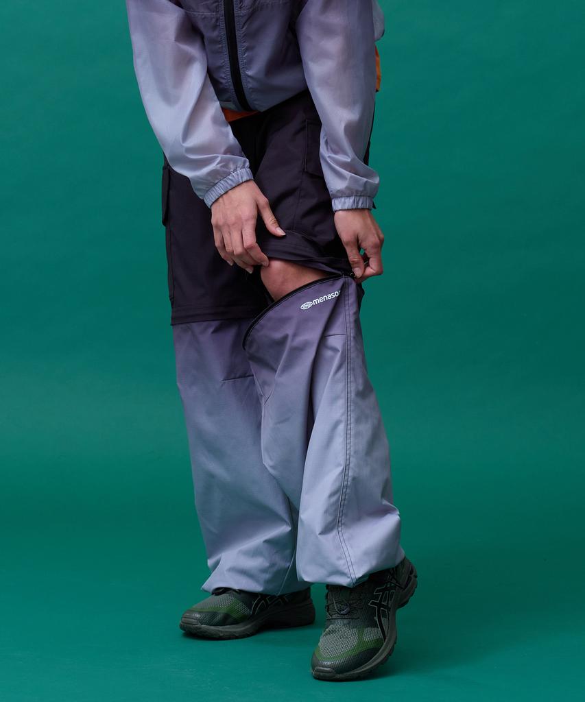 Minasu Gradient Convertible Hiking Pants_Black