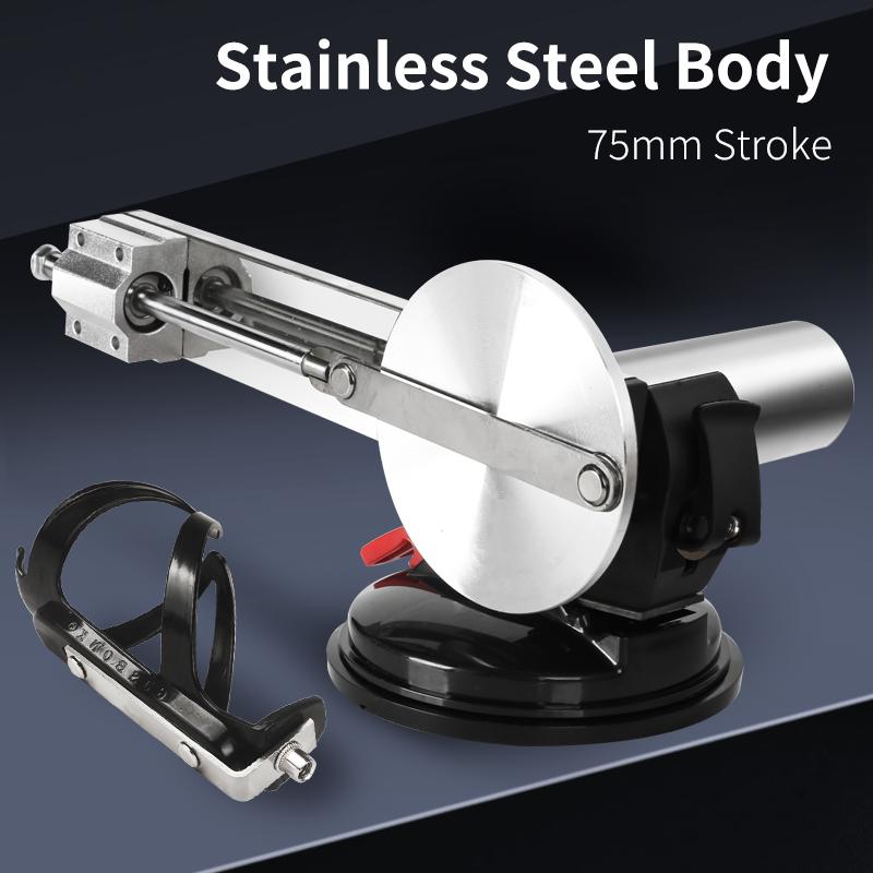 Telescopic Linear Actuator with High Thrust 75mm Stroke DC Motor 3XLR Connector Reciprocating Mechanism Automatic Sex Machine