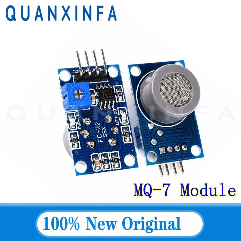2 STUKS MQ-2 MQ-3 MQ-4 MQ-5 MQ-6 MQ-7 MQ-8 MQ-9 MQ-135 Sensor Module Detecteert Rook methaan vloeibaar gas sensor module Arduino DIY