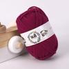 25g Milk Cotton Yarn Crochet Knitting Wool Needlework Dyed Lanas for Crochet Crafts Sweater Hat Dolls Scarf DIY Knitting Line