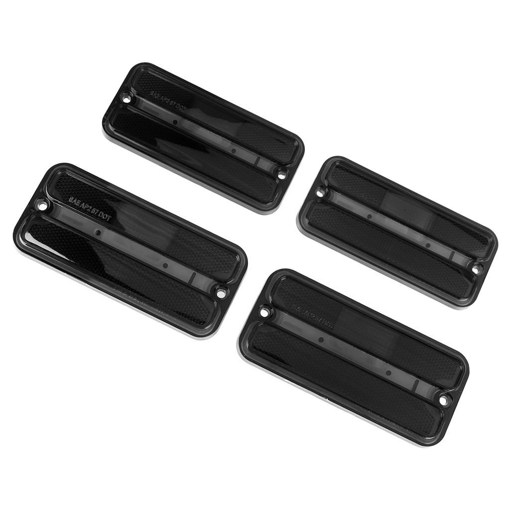 Front Rear Side Marker Light Set 0849‑520 Indicator Lamp Set Replacement for   G‑Series Van 1968‑1972
