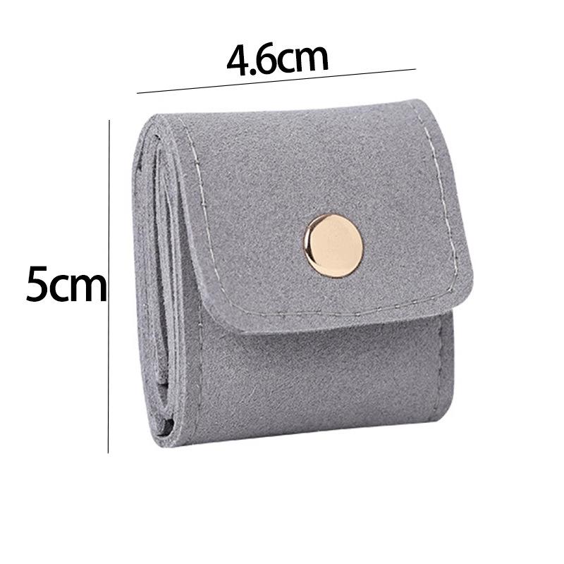 Neuankömmling: Samt Schmuckaufbewahrungsbeutel - Tragbarer, unterteilter & eleganter Ring-Organizer für Reisen