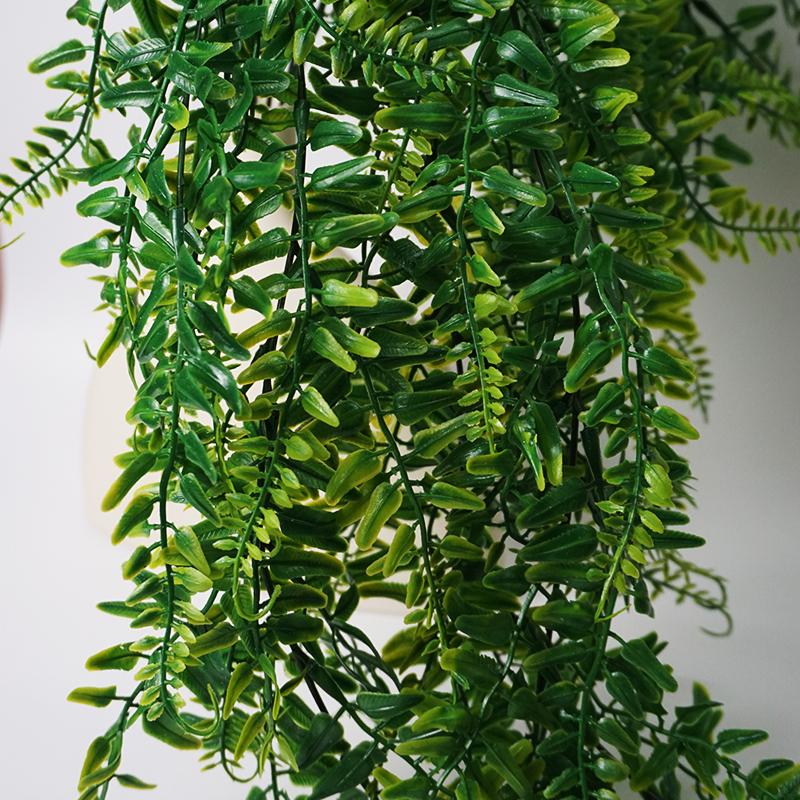 3/1pcsArtificial Plant Vine Home Decoration Hanging Plastic Leaf Grass Garland Outdoor Wedding Party Decorations Fake Rattan Ivy