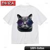 Womens Comfortable Breathable Comfy Classic TShirt Artistic Cat Graphic Tee Tshirts Tops for Weekend Style TShirt Slogan