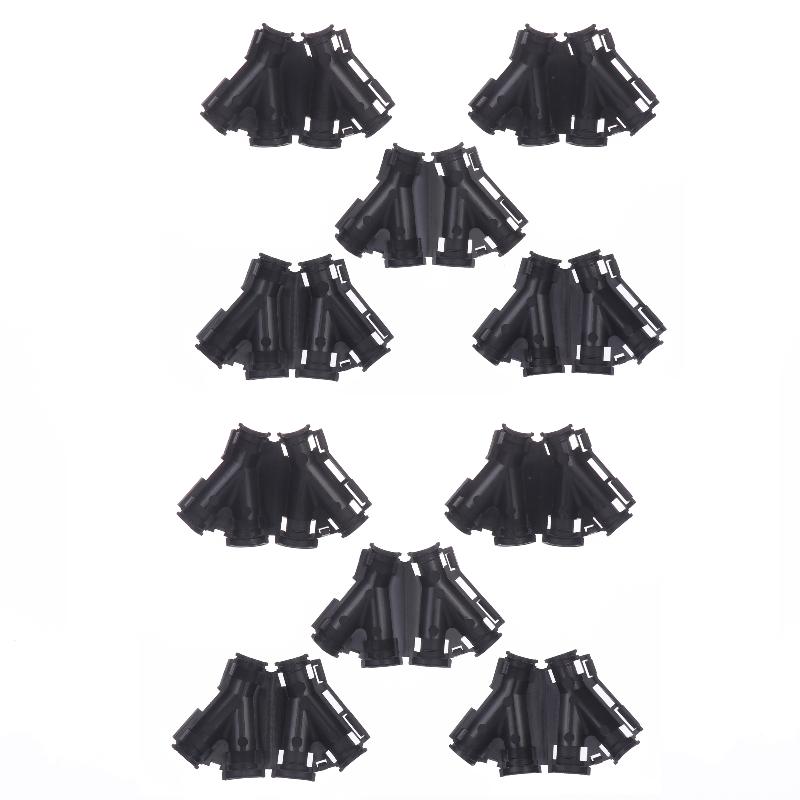 5/10Pcs Y-Shaped Pipe Tee Connector Clamp Automotive Wiring Harness Cable Fixing Clip 9817079 Automotive Sheath V-Manifolds