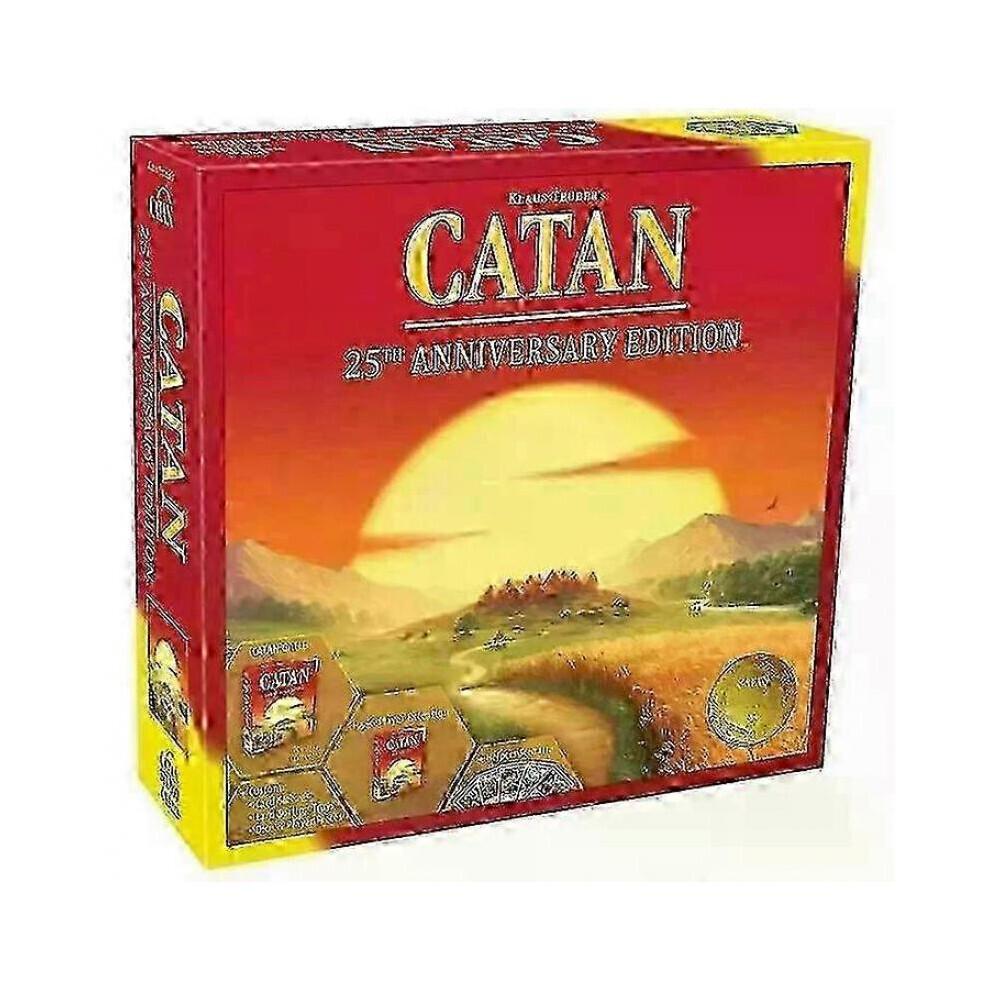 English version catan board game puzzle leisure toy game card 25th anniversary edition playing games 2-8 people party card games Gifts