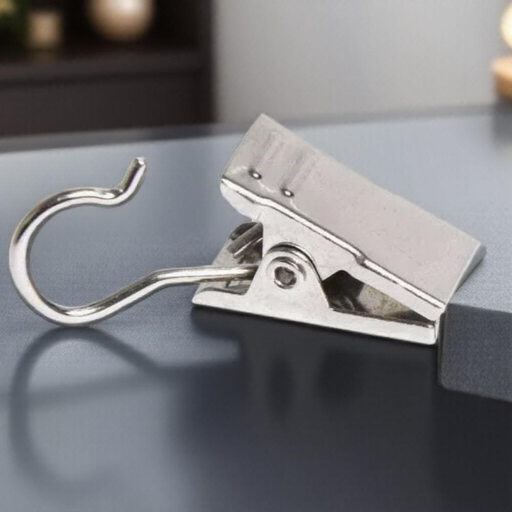 

5 Pieces Thick Hanging Curtain Clip Curtain Photo Clip Bathroom Curtain Clip Bathroom Accessories Home Improvement