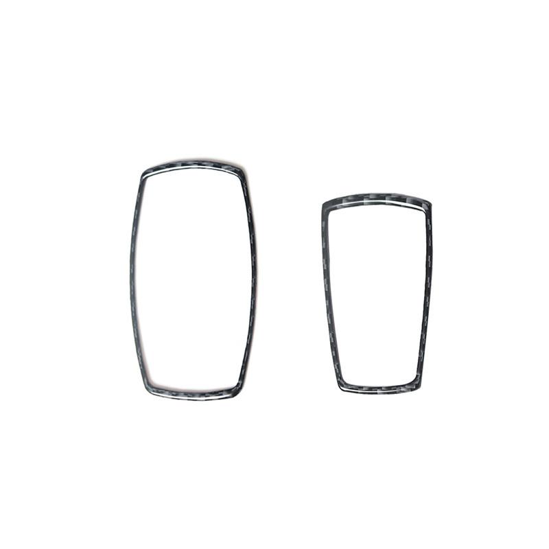 Car Styling Accessories Interior Carbon Fiber Overhead Console Wait Black Stickers Decorative Fit For BMW Z4 E89