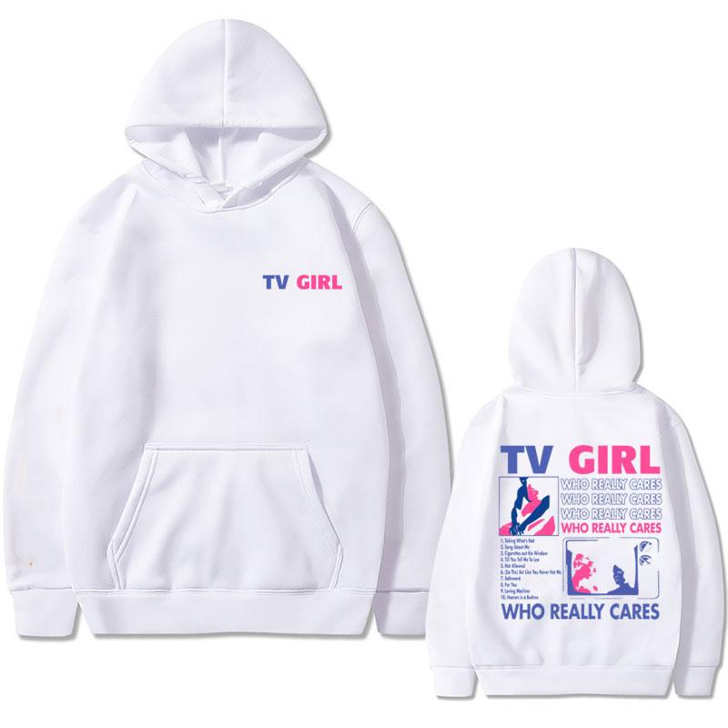 Beste Berühmte TV-Mädchen, Die Sich Wirklich Kümmert Albumdruck Hoodie Unisex French Exit Hoodies Männer Frauen Gothic Lässig Übergroßes Sweatshirt