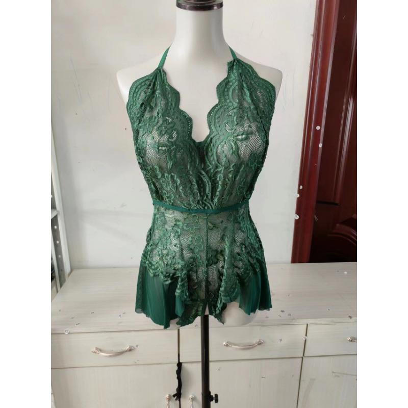 Sexy Transparent Lace Lingerie for Women Temptation Bodysuit Open Crotch One Piece Exotic Underwear Erotic Nightwear Ten Styles