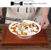 Creative Large Ceramic Soup Bowl - Thickened, Round, Restaurant & Household Tableware
