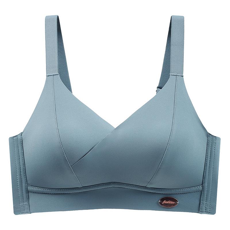 BH mit glatter Oberfläche für Frauen Bequemer Übergrößen-BH Schlichter und nahtloser BH Push-up-BH