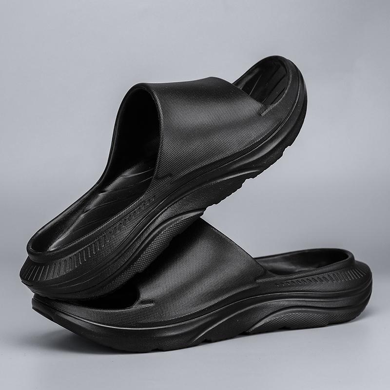 Fashion New Men slippers House Shoes Non-Slip Thick Soft Platform Slide Sandals Men Indoor Outdoor Shower Bathroom Slipper Casual Shoes