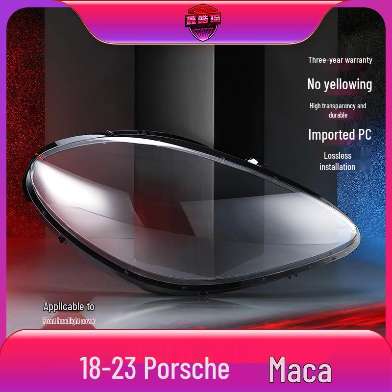 Porsche Macan (2018-2023) Headlight Cover for Macan S/Turbo - Lamp Shell Face