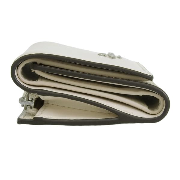 Wallet Trifold Folding Wallet Mini Wallet Compact Outlet Brand Signature Micro Wallet CM761 [Coach] Women's (LIGHTKHAKI/CHALK/White) [Item]