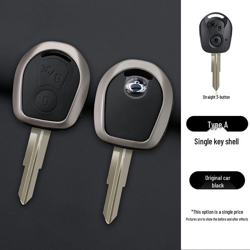 Metal Shell Key Cover & Buckle for SsangYong Korando/Rexton Remote