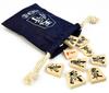 Shogi Shop: A Shogi Board Set Featuring a New Katsura No. 5 Folding Board, Perfect for Beginners or Casual Games. Includes an Original Mini Piece Bag